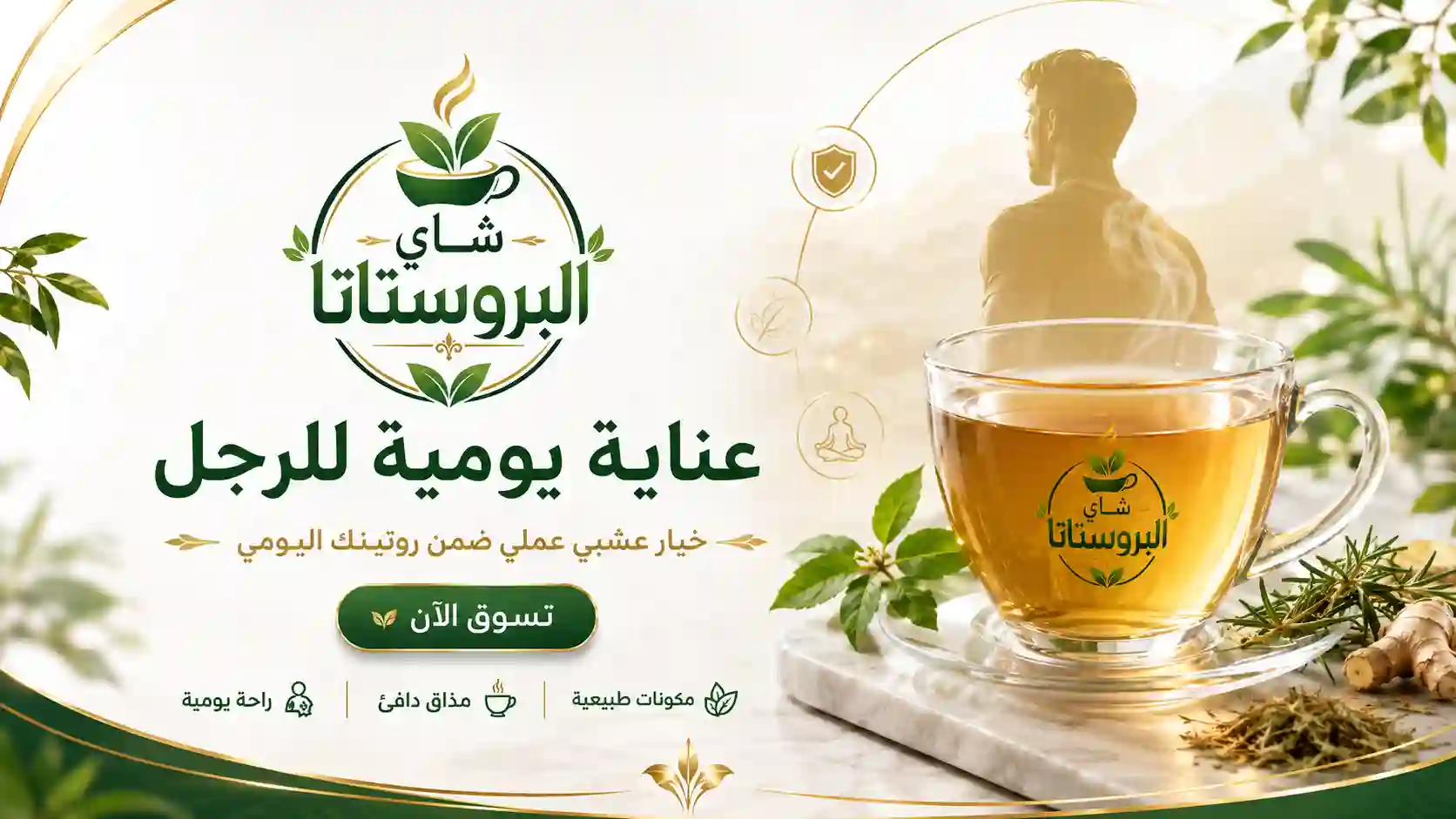 أفضل شاي للبروستاتا للاستخدام اليومي